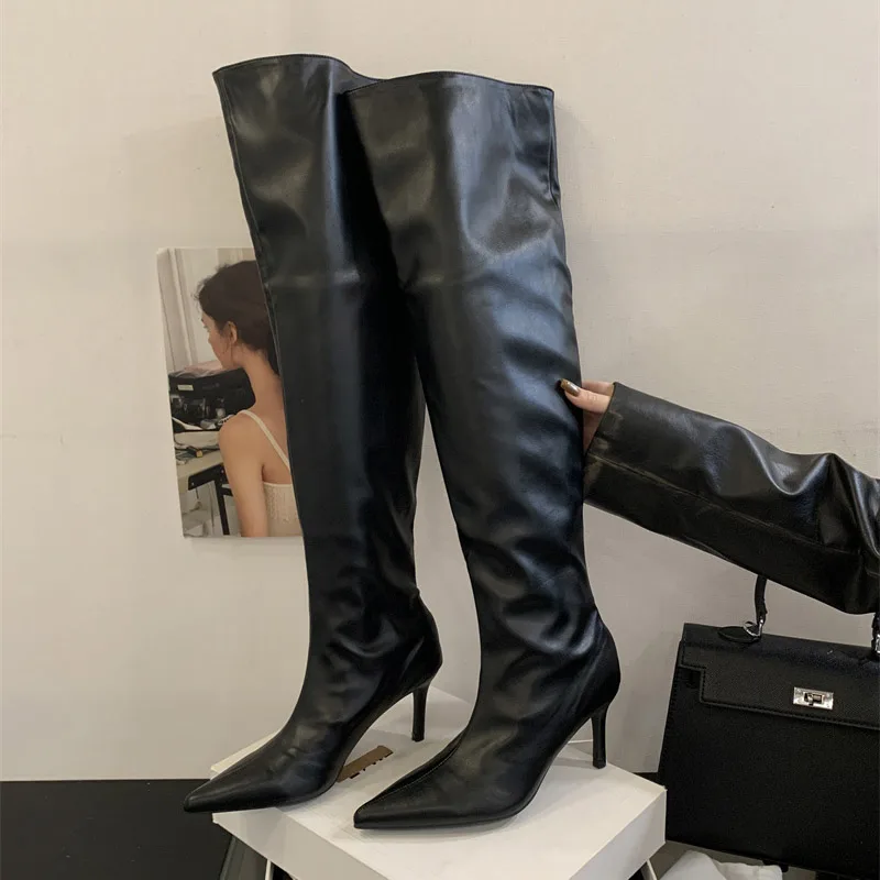 Women'S Fashion Winter 2026 - Eilyken 2026 Winter Design Pleated Pointed