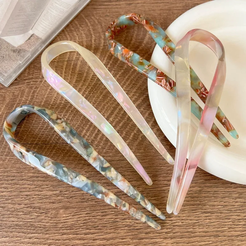 Women Fashion Hub - Retro U-shaped hairclip for women elegant