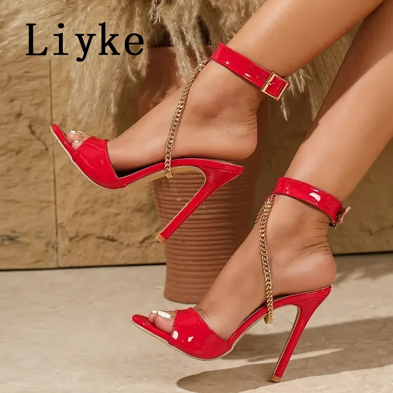 Women'S Fashion Belts - Liyke 2026 Summer Fashion Metal Chain