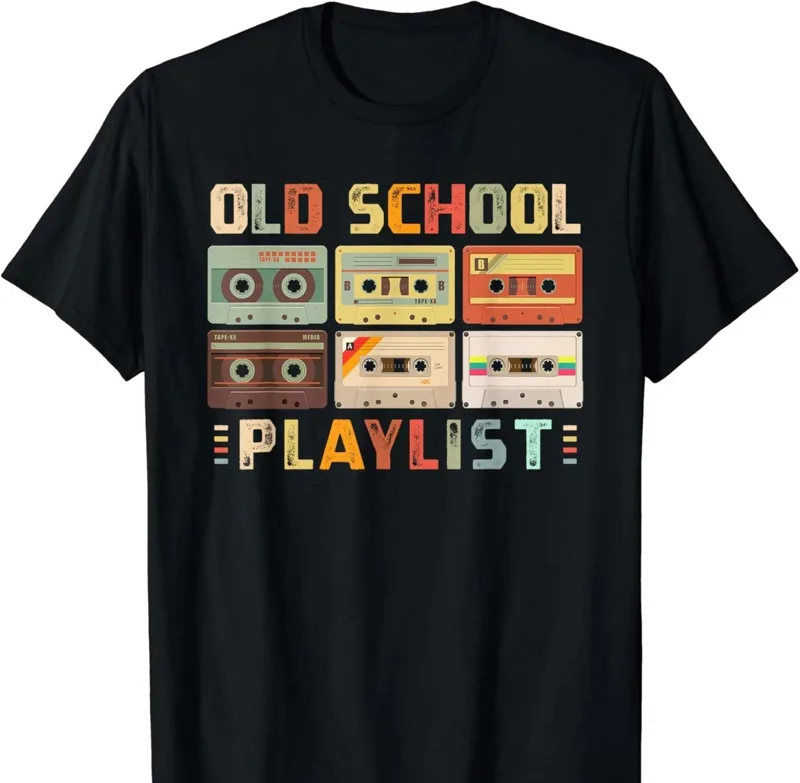 Women Fashion 80S - Cassette Tape Music 80s Retro Old