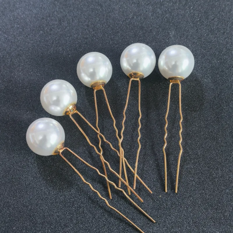 Women Fashion Hair Style - Fashion Simulated Pearl Hairpins For Women