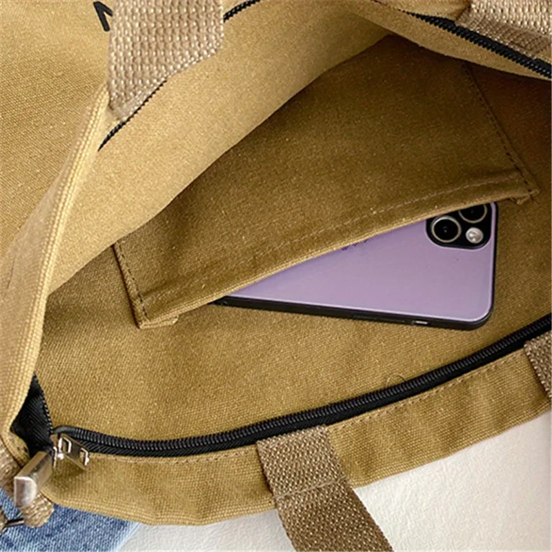 Canvas Tote Bag - Fashionable Japanese Canvas Tote Bag with