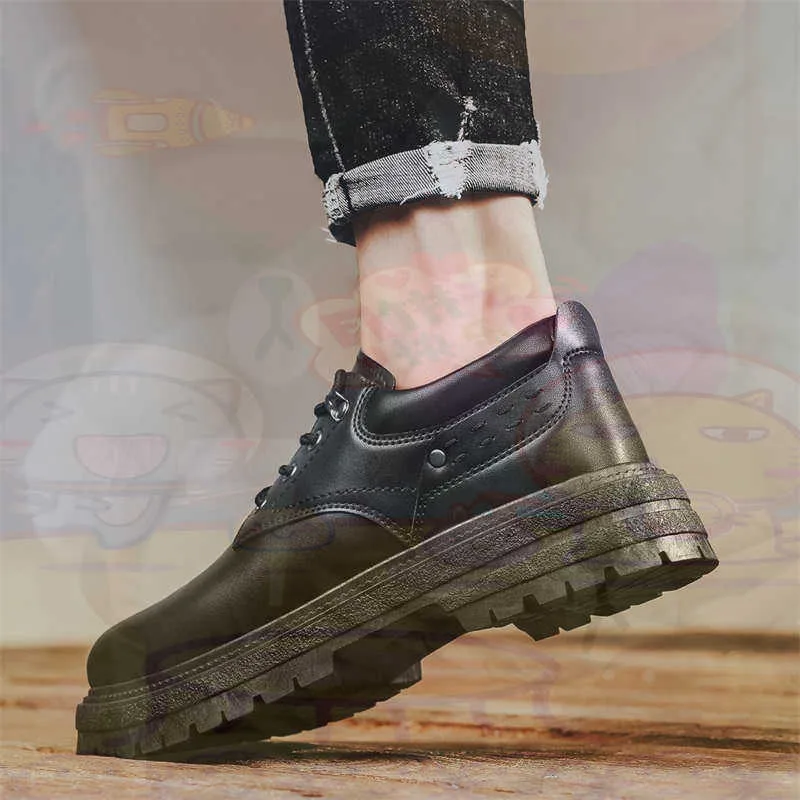 Women Fashion Over 50 - Dark Natural Leather Fashion Trainers Tennis