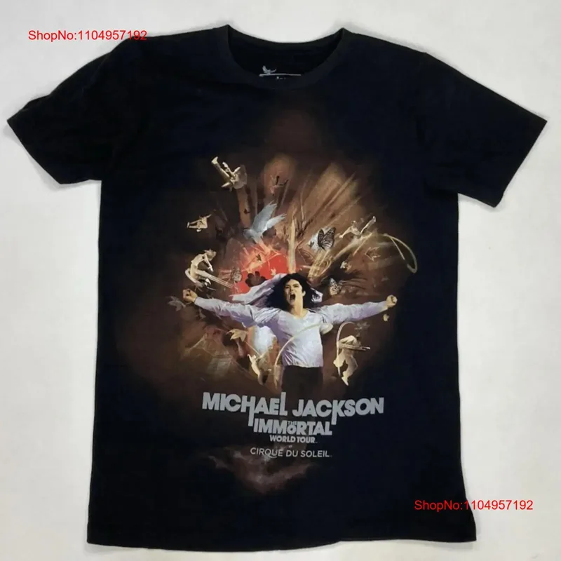 Women'S Fashion Graphic Tees - Michael Jackson Immortal Tour Cirque Du