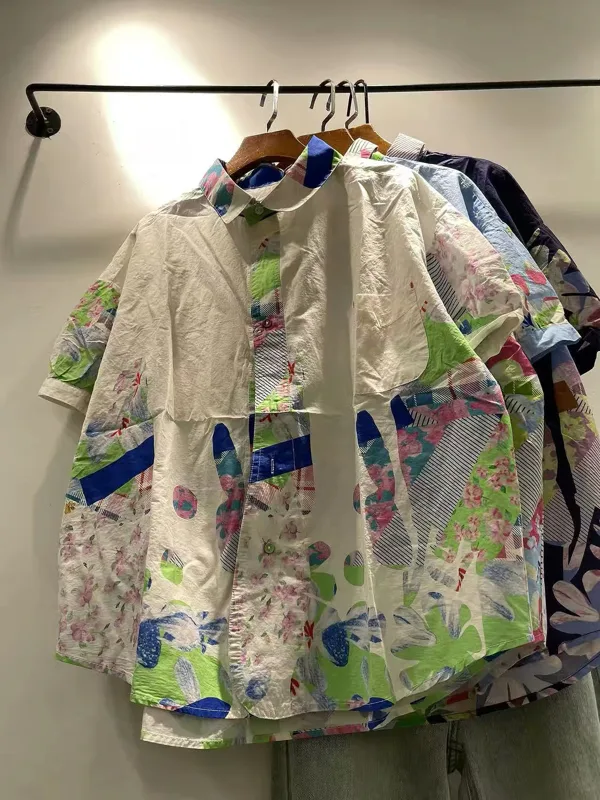 Women Fashion Japan - Bust 120cm original design pure cotton