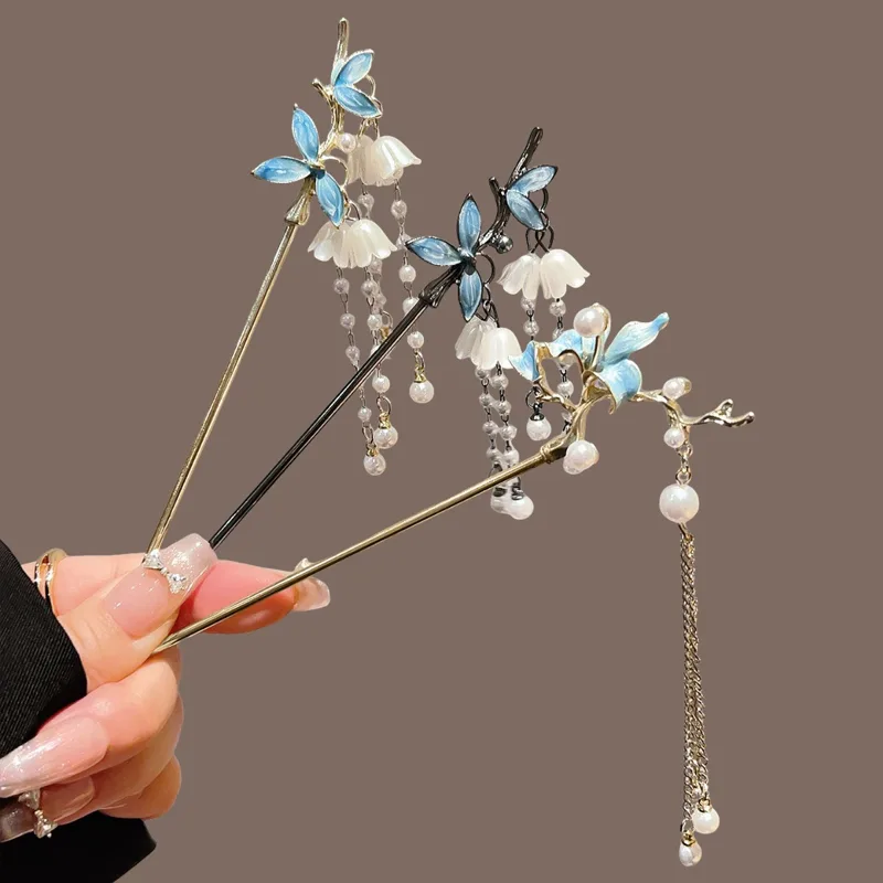 Women Fashion Hair Style - New Chinese Style Antique Hairpin Elegant