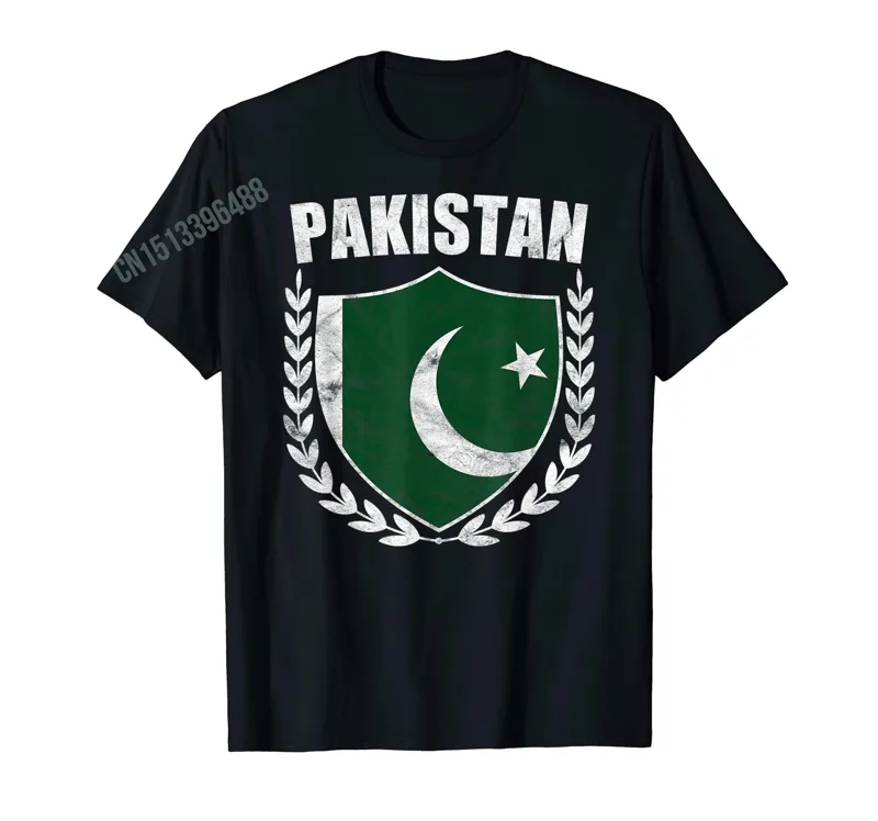 Women Fashion Pakistan - More Design Vintage Distressed Pakistani Flag