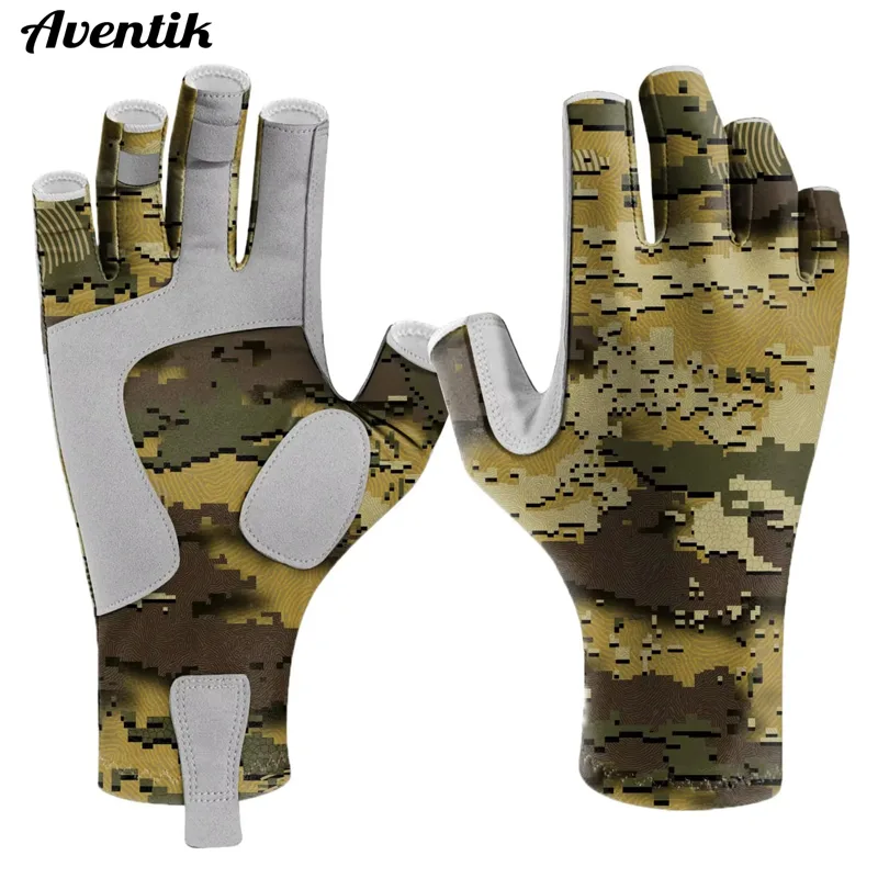 Women Fashion Gloves - Aventik Fingerless Fishing Gloves Are Designed