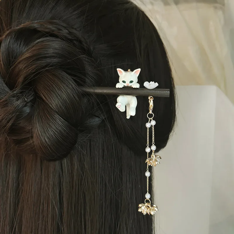 Women Fashion Hair Style - Chinese Style Hairpin For Women Creative