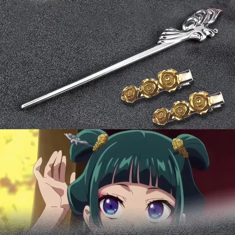 Women Fashion Hub - Apothecary Diaries Alloy Hairpins Anime Cosplay