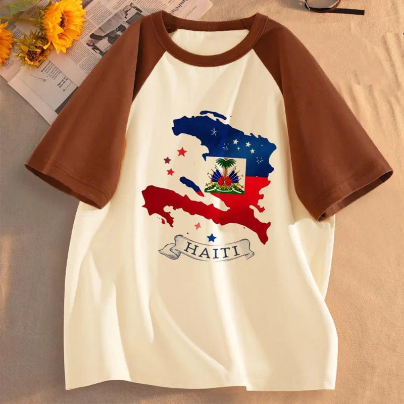 Haiti t-shirt women gothic 80s - Women Fashion 80S review and price