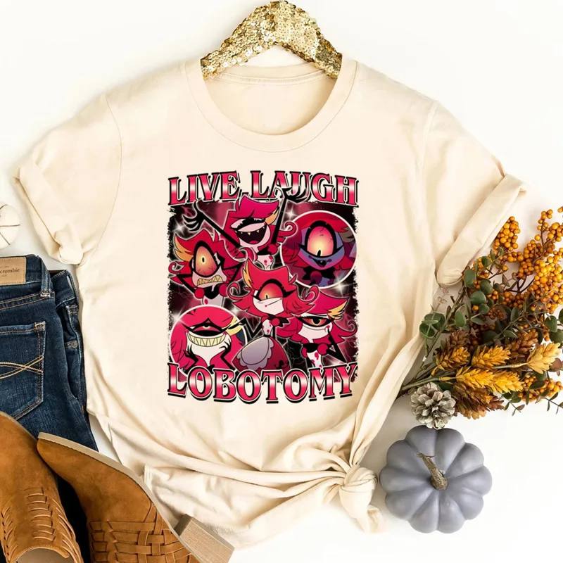 Hazbin Hotel t-shirt shoujo ko - Women Fashion 80S review and price