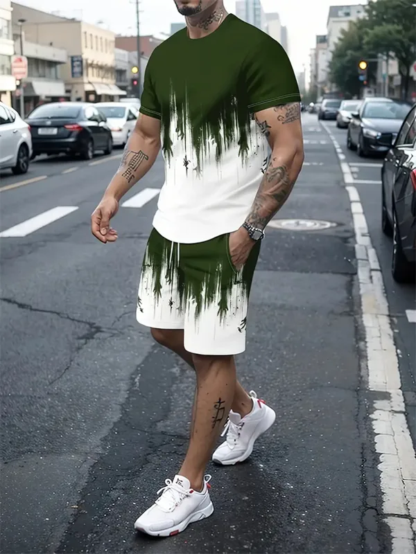 Men Women Gradient Texture T-s - Trend Women Fashion review and price