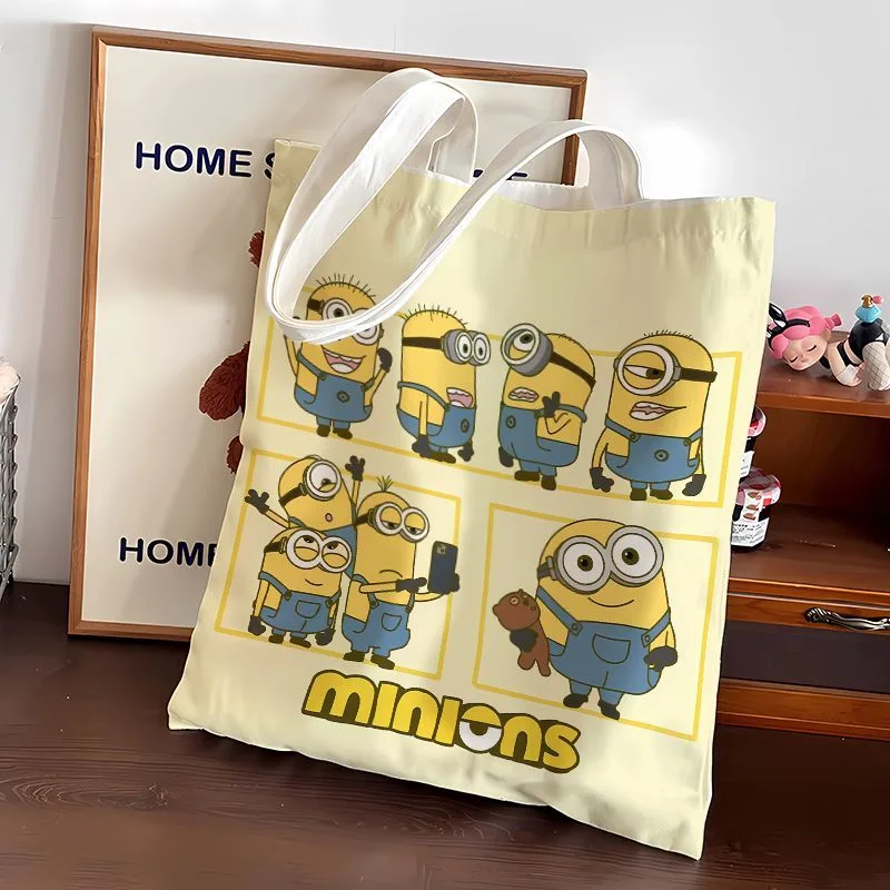 Minions movie animation cartoo - Canvas Tote Bag review and price