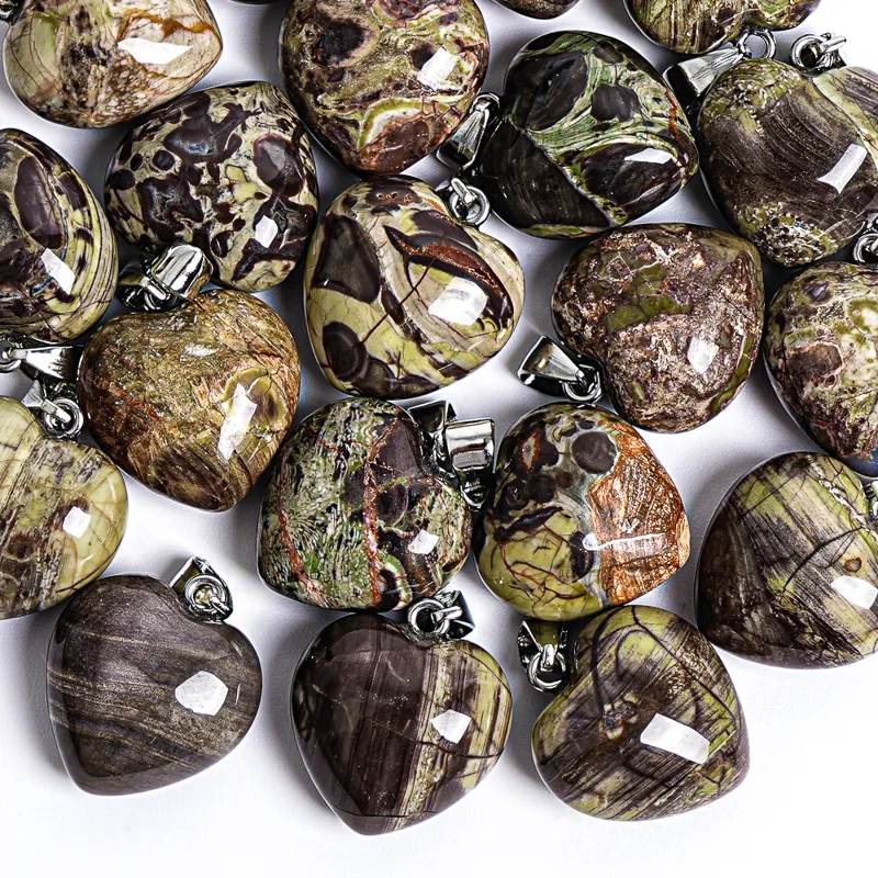 19x20x11mm Natural Agate Heart - Women Fashion Hub review and price