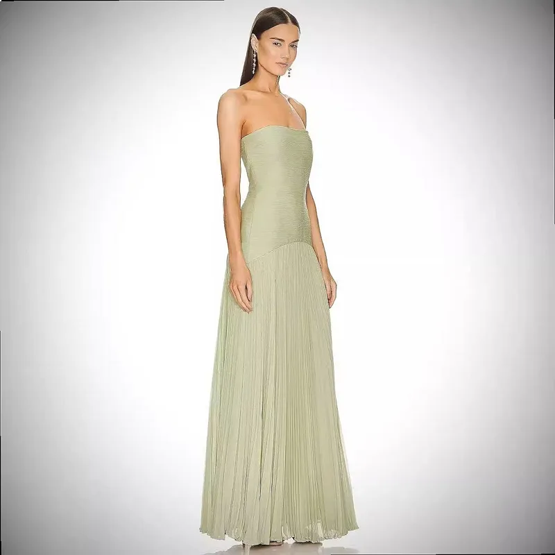 Fashion Ruched Tube Top Dress  - Ruched Dress Mini review and price