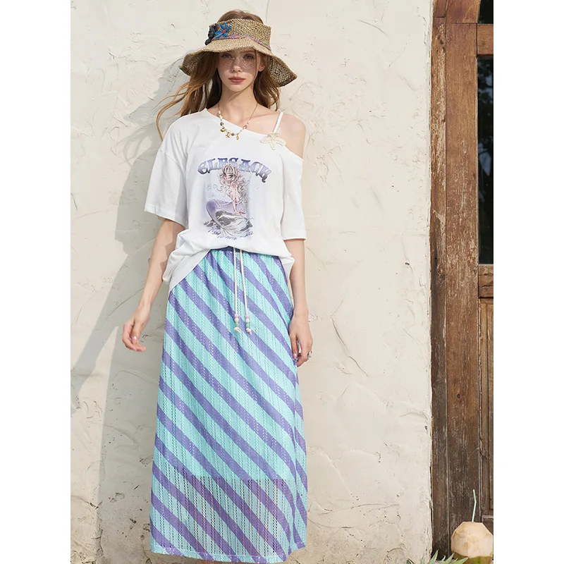 ELFSACK Women's Off Shoulder W - Women'S Fashion Graphic Tees review and price