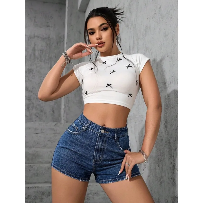 Y2k Shorts Denim Shorts Women  - Denim Shorts Women review and price