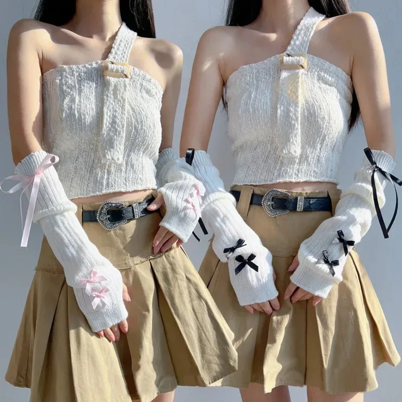 Female Y2K Fashion Arm Warmers - Women Fashion Gloves review and price