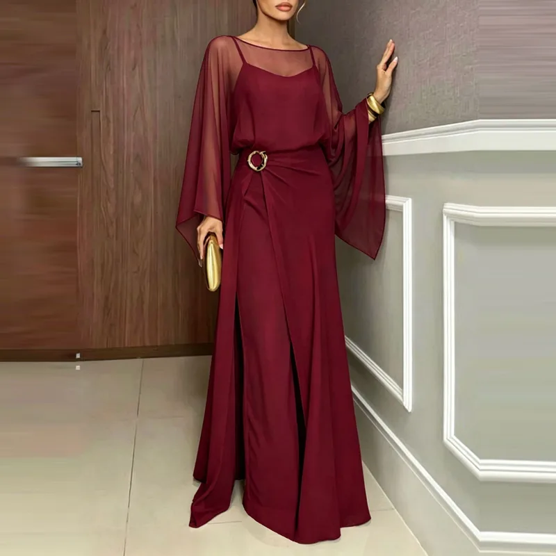 Women Casual Long Sleeve Solid - Women'S Fashion Vintage Off Shoulder Long Sleeve Jumpsuit review and price