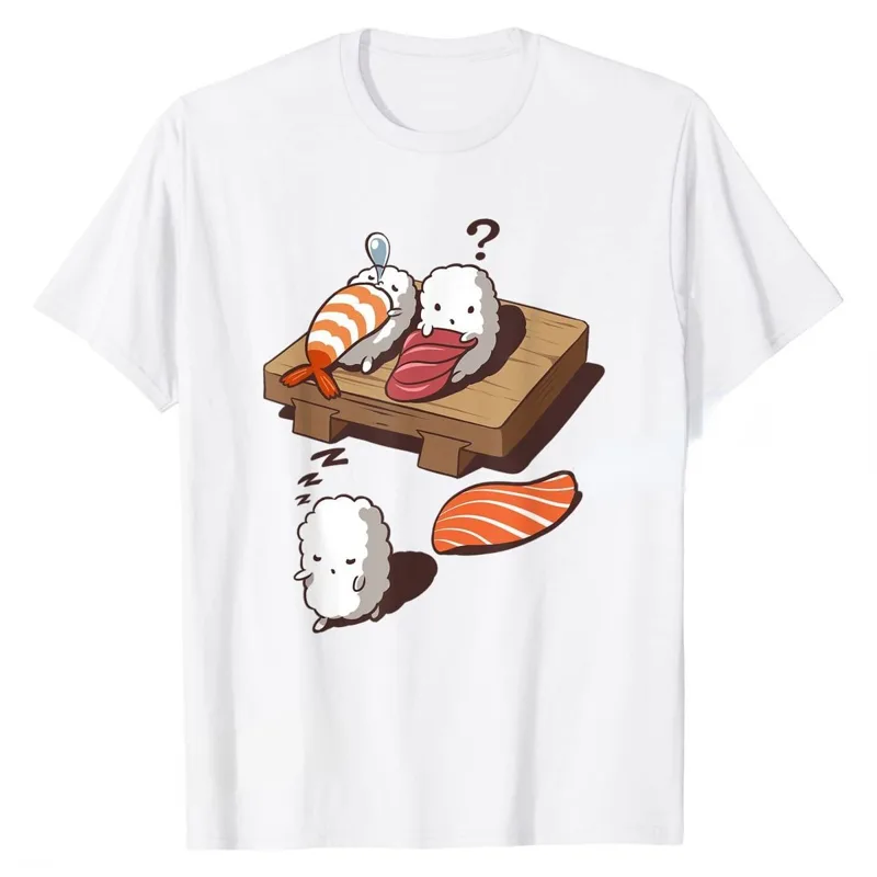 Funny Japanese Nigiri Sushi Sl - Women'S Fashion Graphic Tees review and price