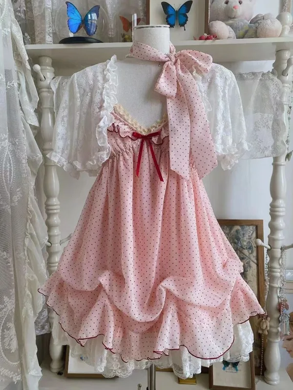 Japanese Fashion Sweet Cute 2  - Ruched Dress Mini review and price