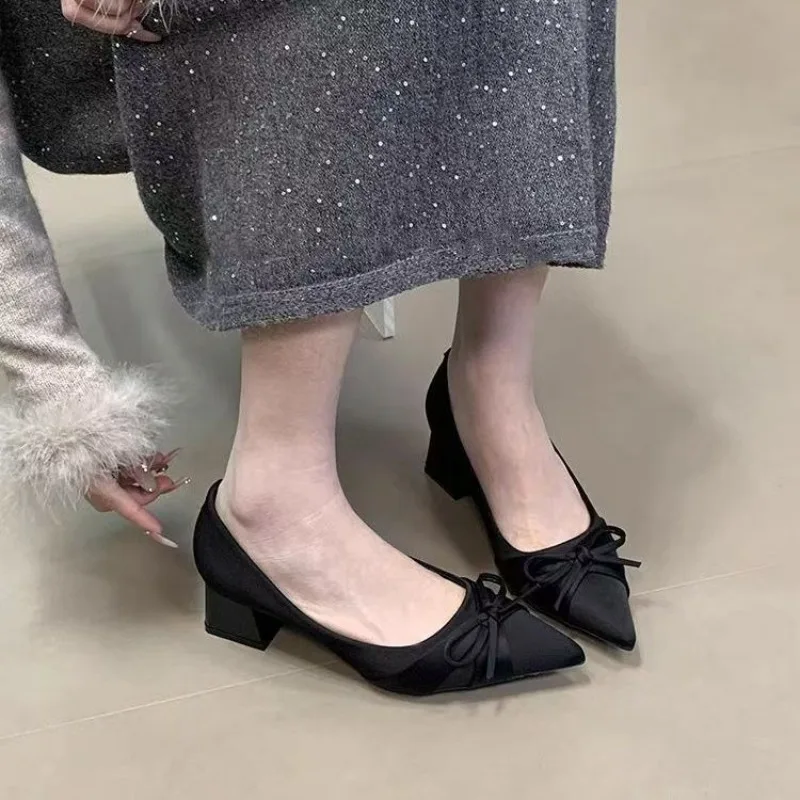Retro Mid-length Single Shoes  - Women'S Fashion Belts review and price