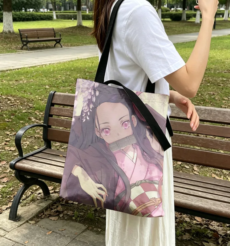Demon Slayer Kamado Nezuko Wom - Canvas Tote Bag review and price