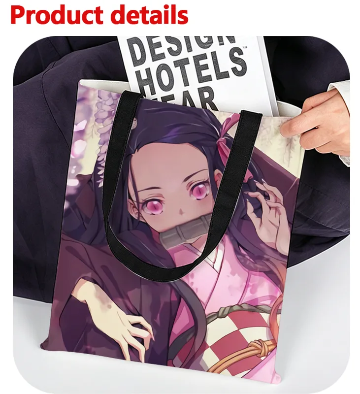 Demon Slayer Kamado Nezuko Wom - Canvas Tote Bag review and price