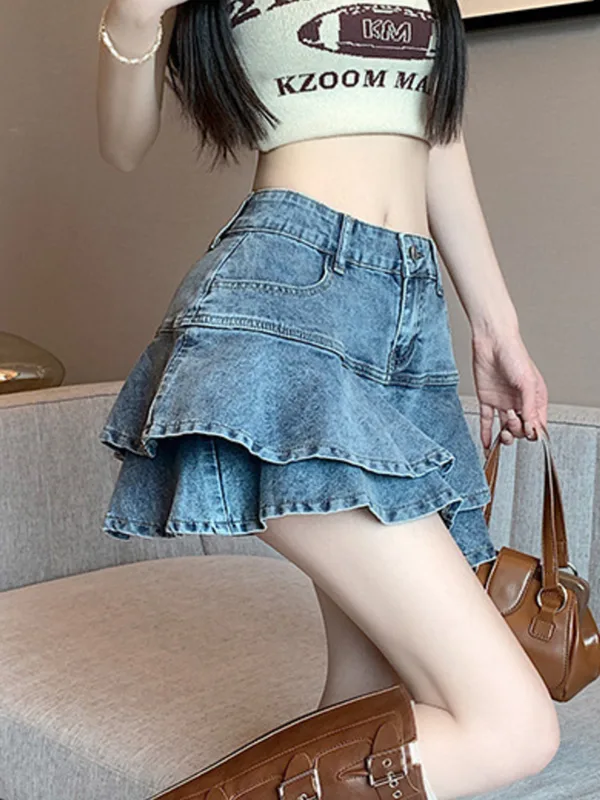 Women's Vintage Washed Denim L - Denim Shorts Women review and price