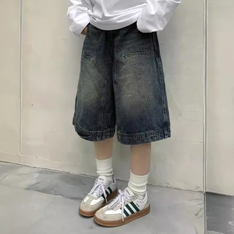 Women Y2K Vintage Baggy Jean S - Denim Shorts Women review and price