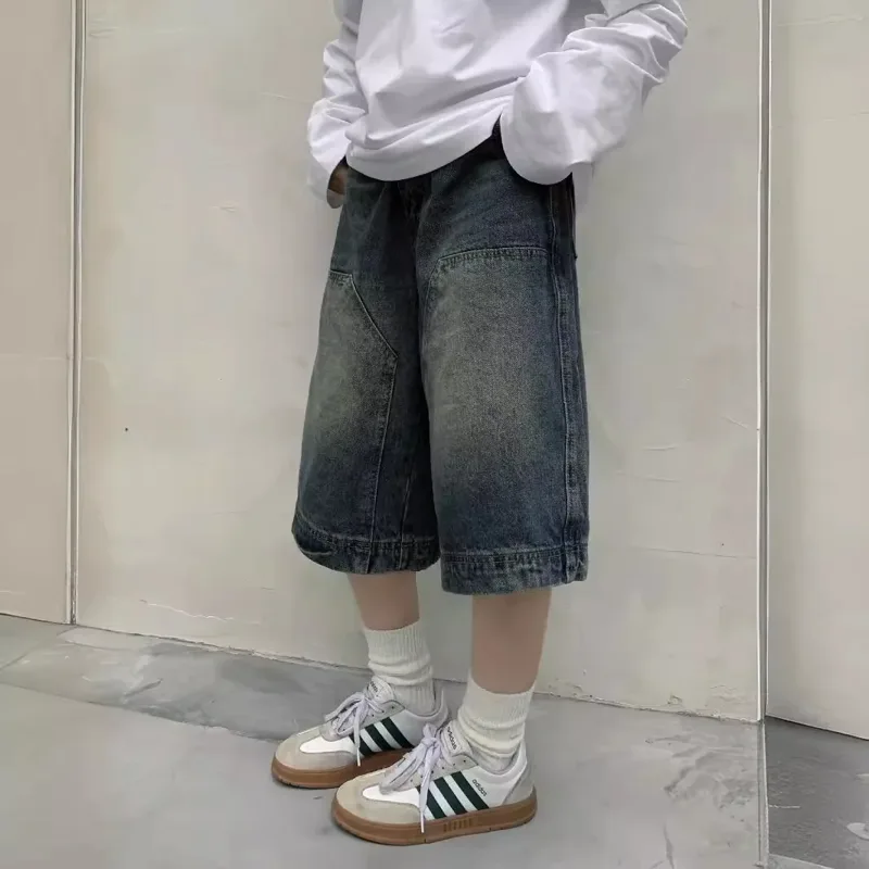 Women Y2K Vintage Baggy Jean S - Denim Shorts Women review and price
