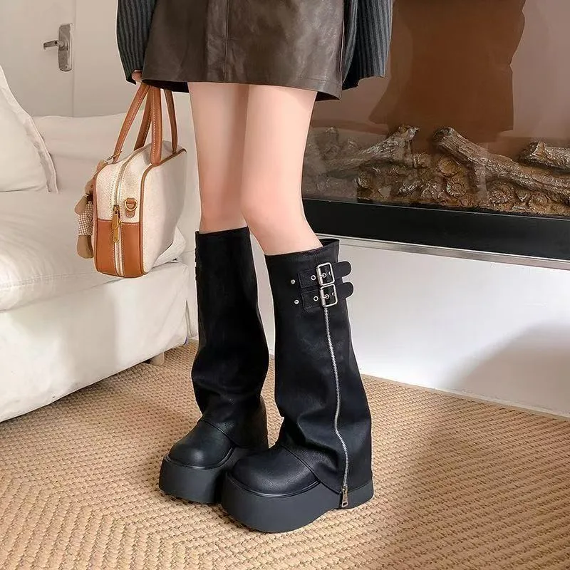 2026 Winter Punk Style Pleated - Women'S Fashion Winter 2026 review and price