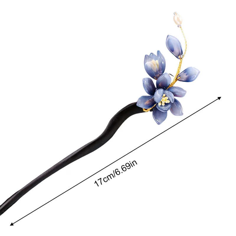 Wedding Hanfu Hairpin wood hai - Women Fashion Hair Style review and price