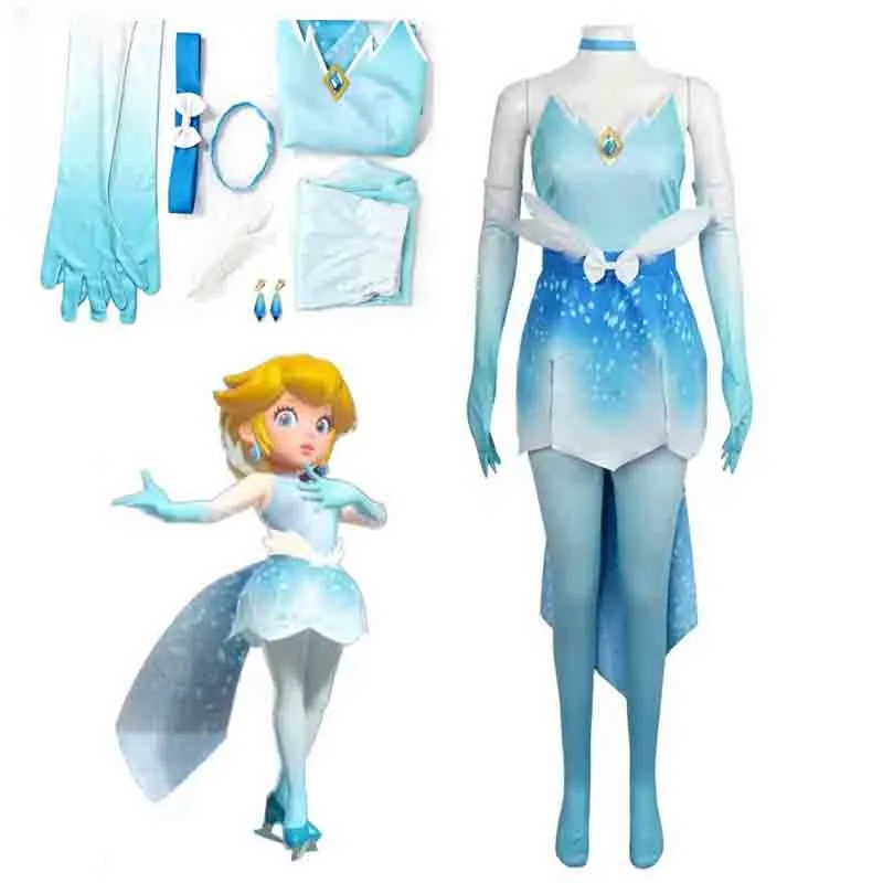 Princess Peach Toadstool Dress - Women Fashion Gloves review and price
