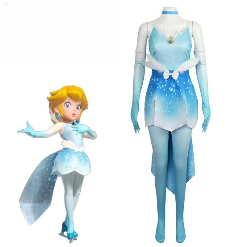 Princess Peach Toadstool Dress - Women Fashion Gloves review and price