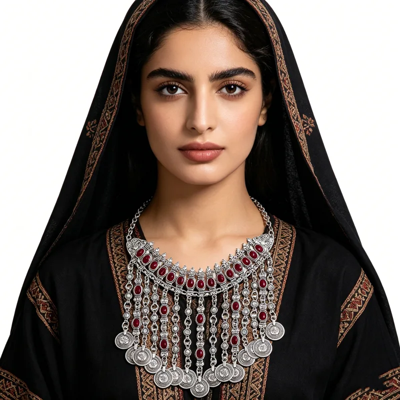 Vintage Silver Color Ethnic Co - Women Fashion Pakistan review and price