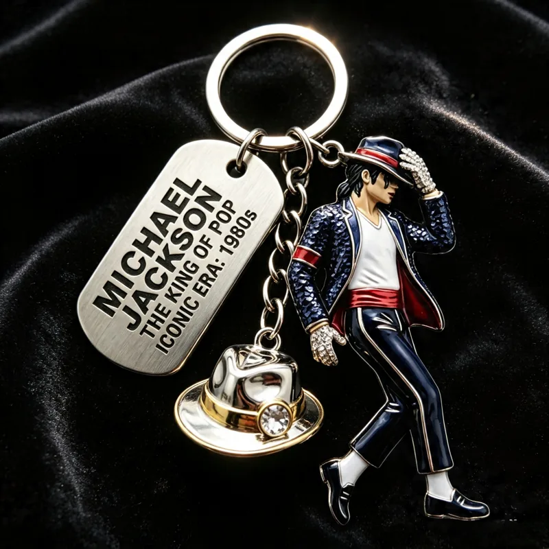 Michael Jackson Keychain, Clas - Trend Women Fashion review and price
