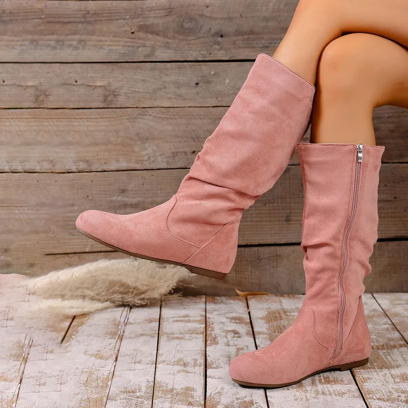 2026 New Fashion Round Toe Sue - Women'S Fashion Winter 2026 review and price