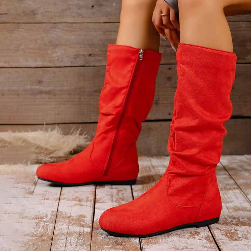 2026 New Fashion Round Toe Sue - Women'S Fashion Winter 2026 review and price