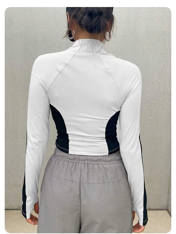 Yoga Clothes Stand Up Collar J - Trend Women Fashion review and price