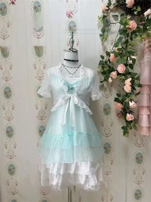 Japanese Kawaii Sweet Cute 2 P - Ruched Dress Mini review and price