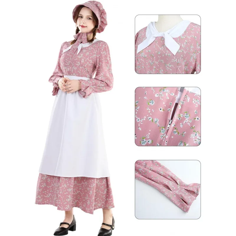 Pioneer Prairie Dress Women Co - Women'S Fashion In The 1800S review and price