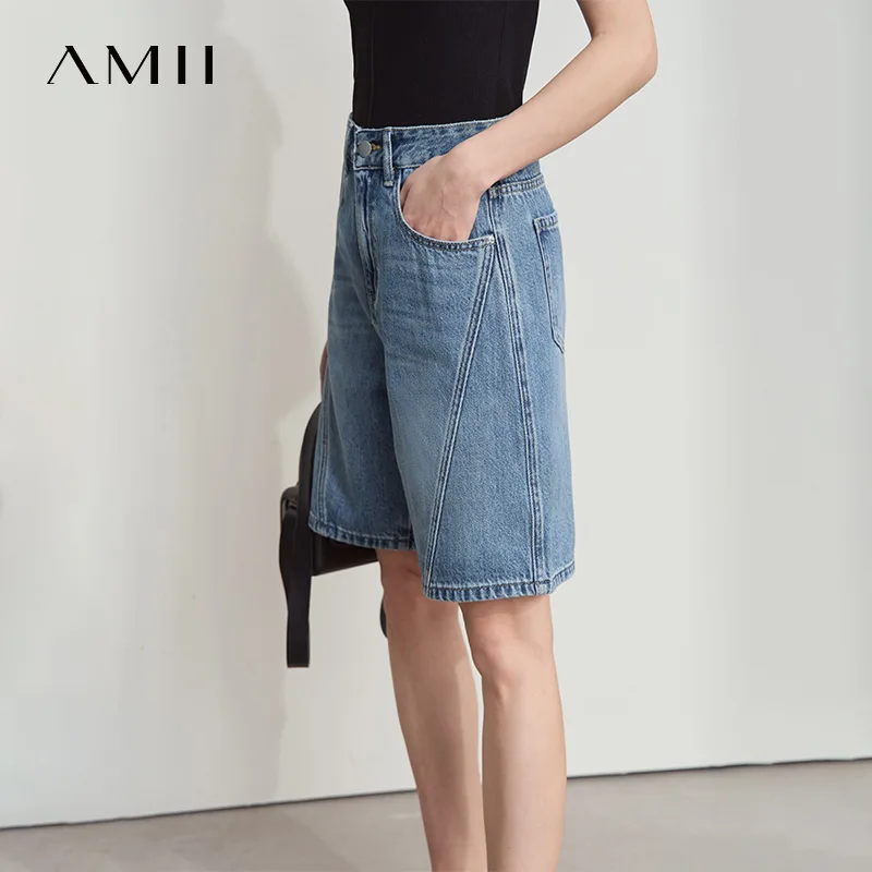 AMII Women Jeans Shorts Minima - Denim Shorts Women review and price