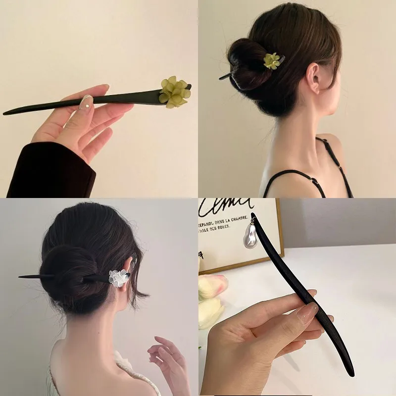 Vintage Chinese Style Wooden F - Women Fashion Hair Style review and price