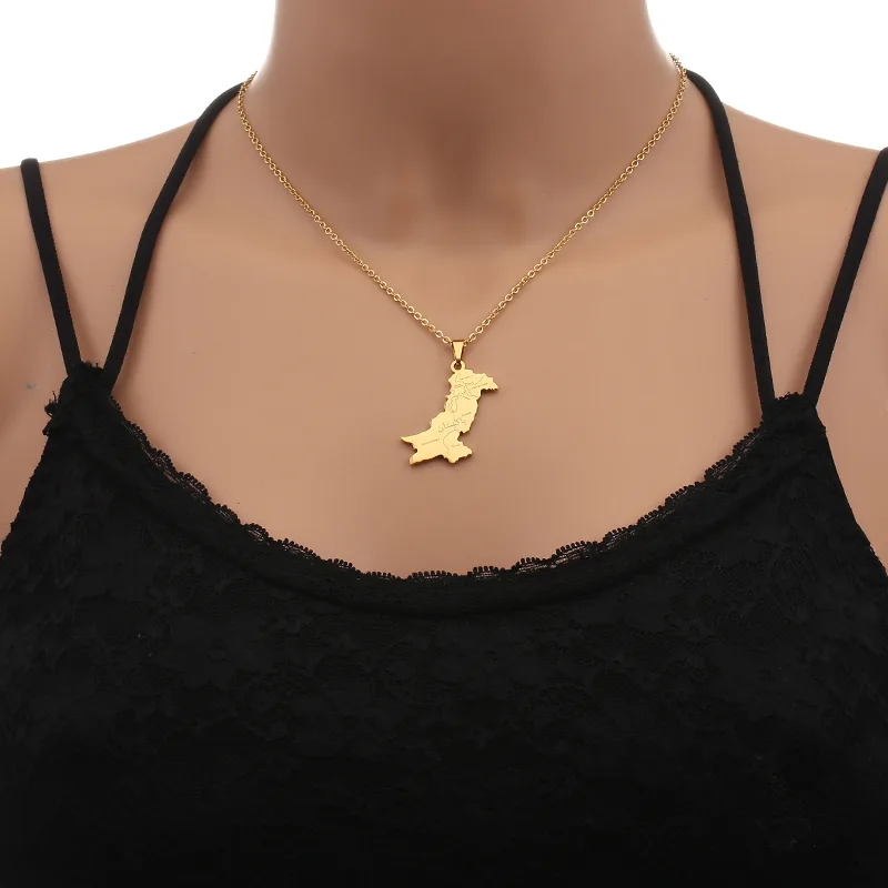 Pakistan Map With City Pendant - Women Fashion Pakistan review and price
