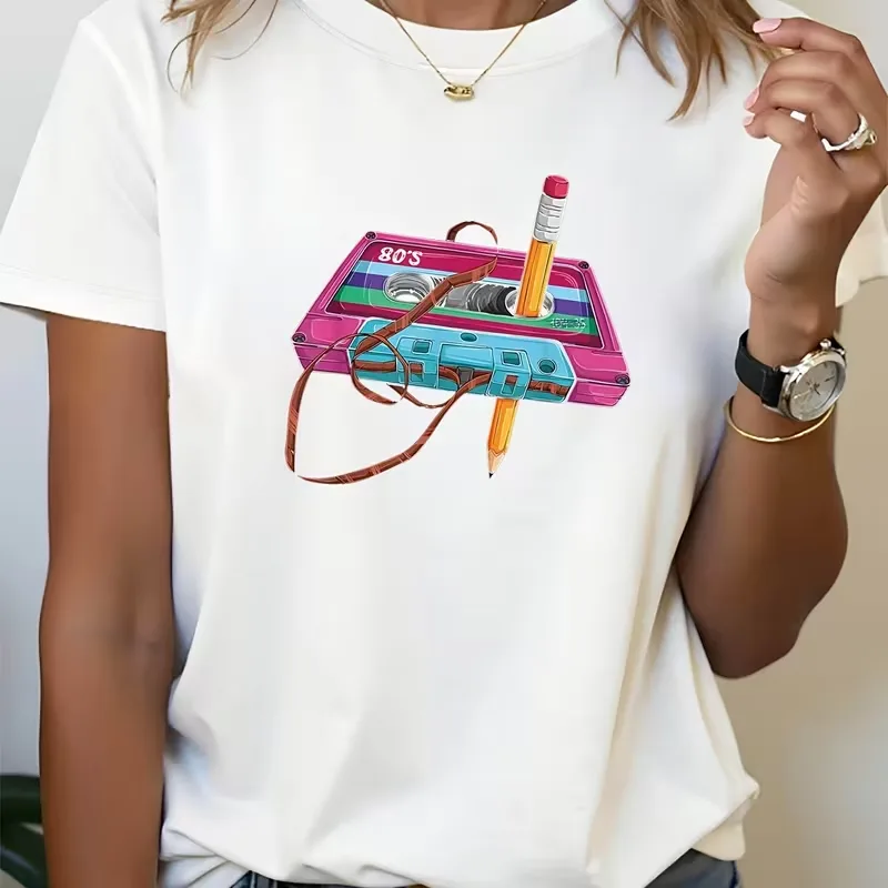 Women's T-shirt Music Festival - Women Fashion 80S review and price