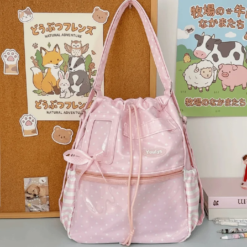 Cute Polka Dot Pattern Ita Bac - Canvas Tote Bag review and price