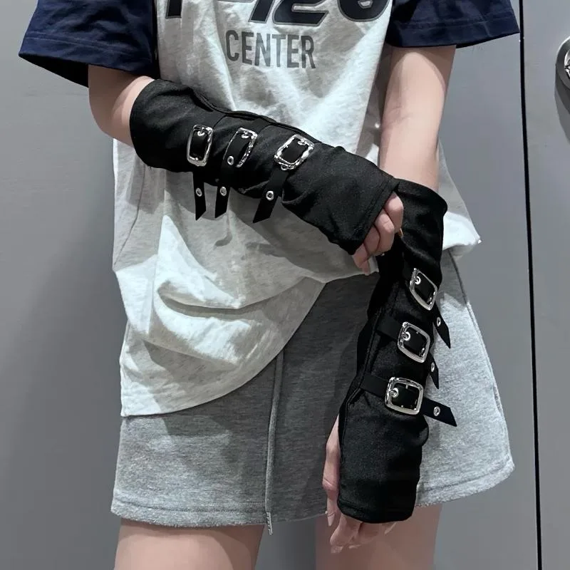 Y2K Gothic Punk Fingerless Glo - Women Fashion Gloves review and price
