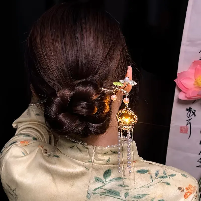 Luminous Flower Hairpin For Wo - Women Fashion Hair Style review and price